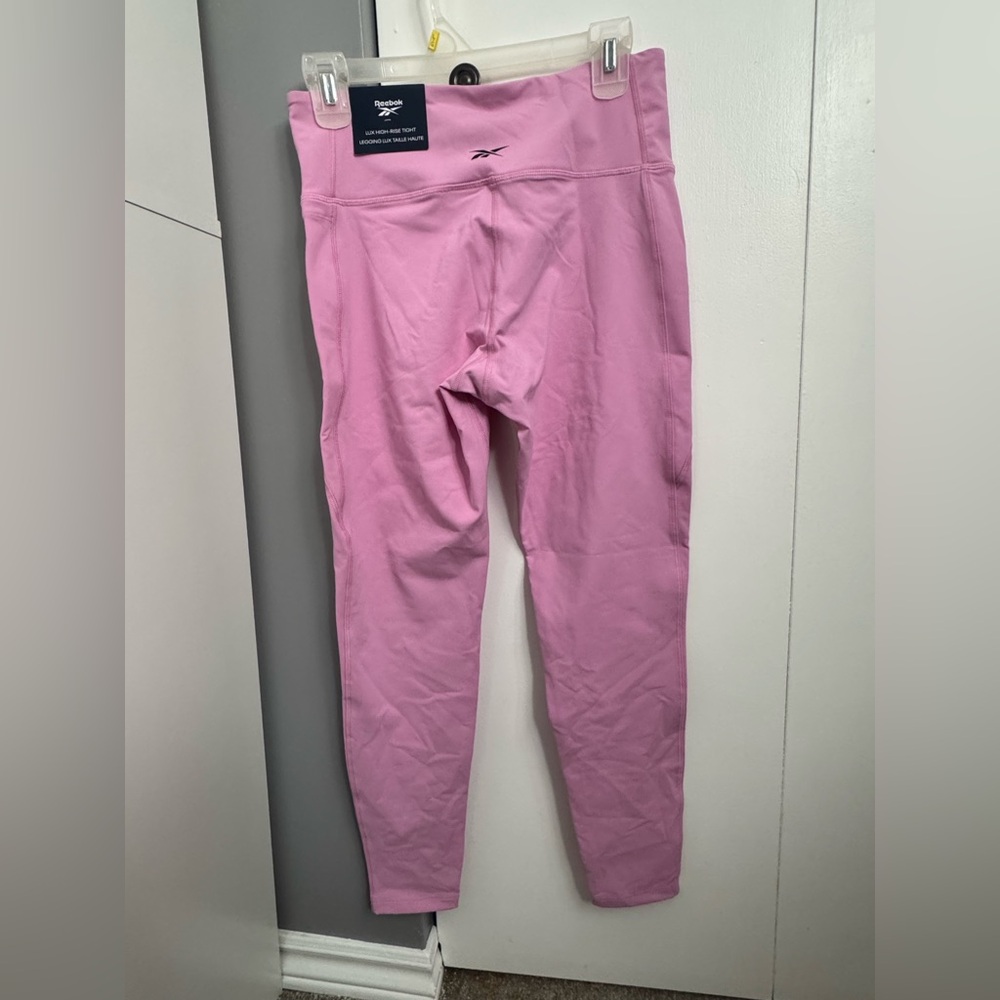 NWT Pink Reebok Leggings - Picture 3 of 6
